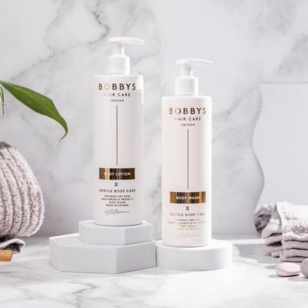 Photo of Bobbys body wash and body lotion 400ml
