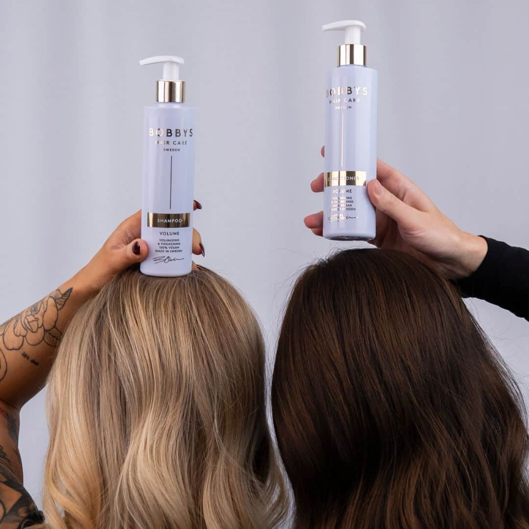 shampoo and conditioner volume