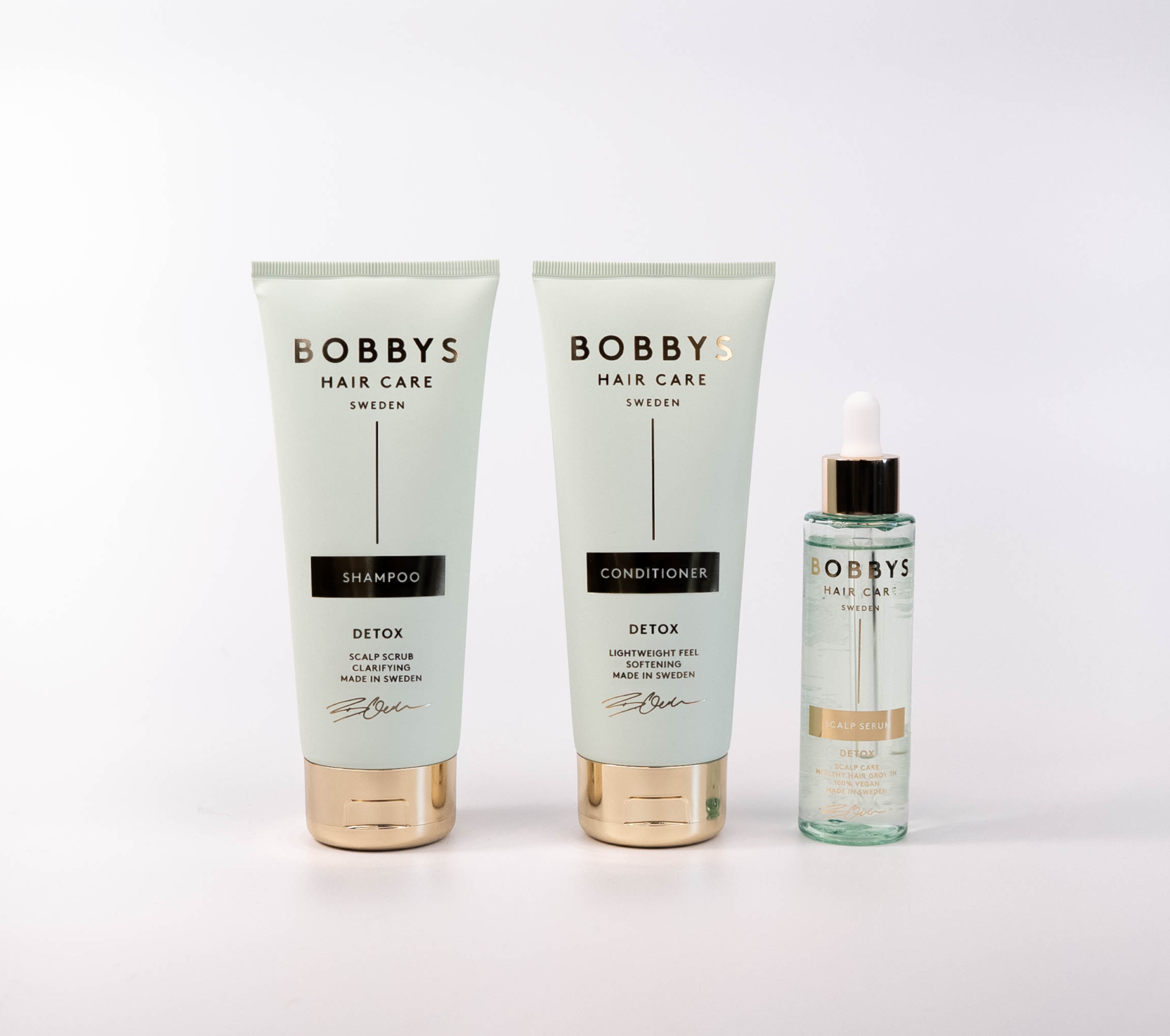 Detox Shampoo & Conditioner 200 ml + Scalp Serum 75 ml