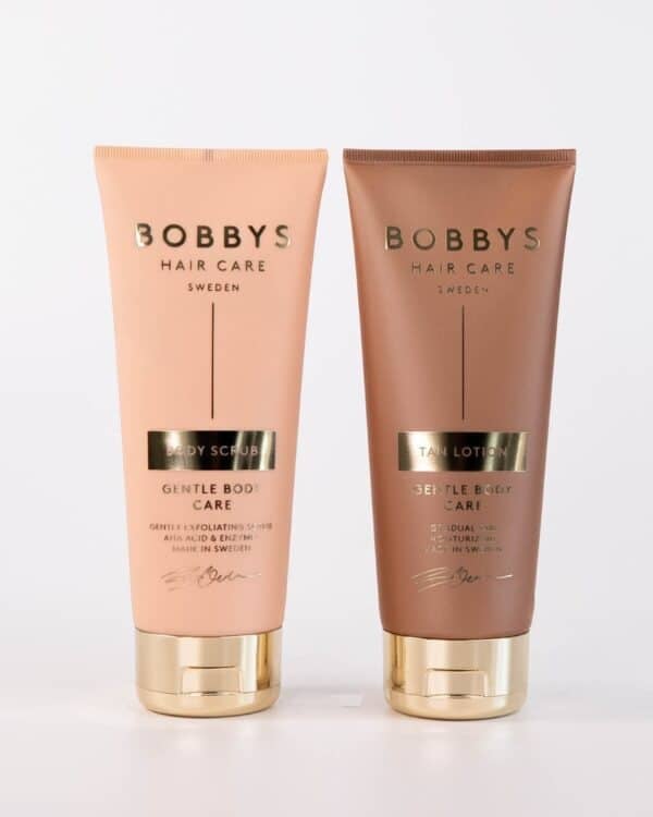 Body Scrub + Tan Lotion
